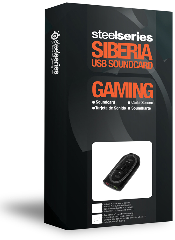 SteelSeries USB Sound Card, USB Sound Card, USB SteelSeries